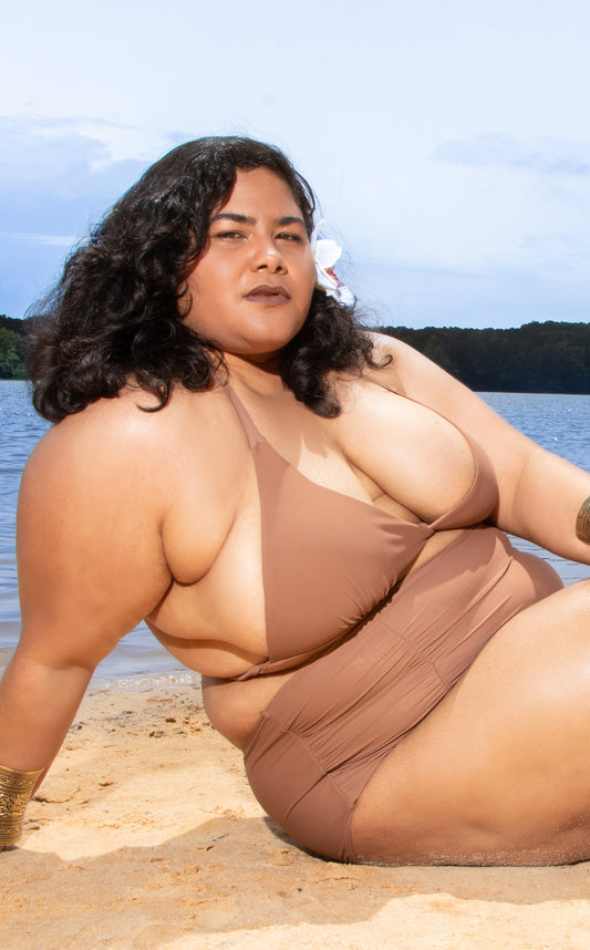 "San-dy” 2 Piece Swimwear (Curvy Plus)