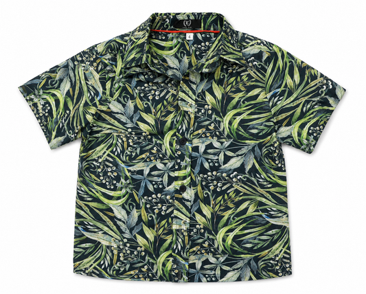 Manzanillo Boys Button-Up Resort Shirt