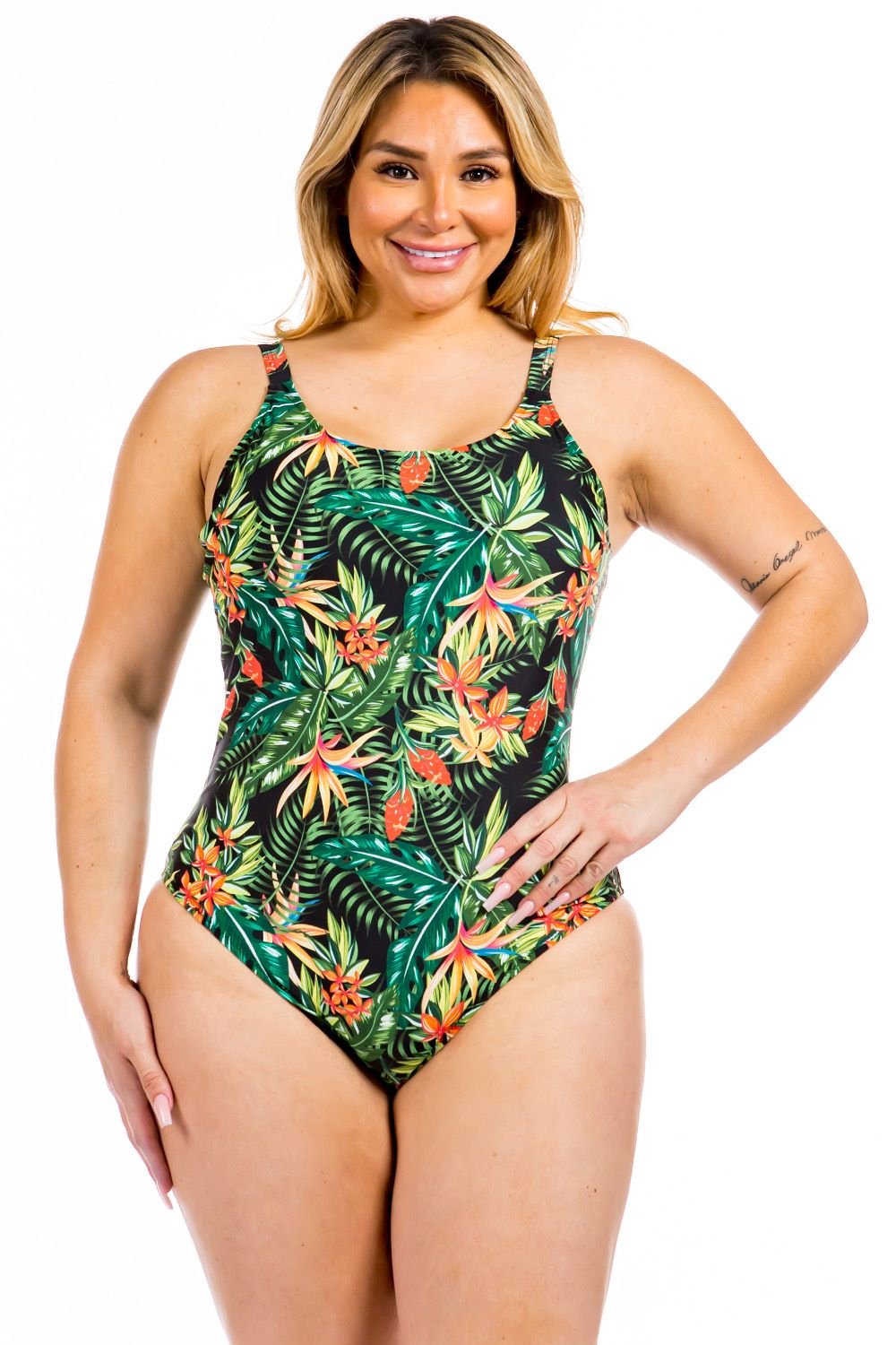 "Jungle" One Piece Swimwear