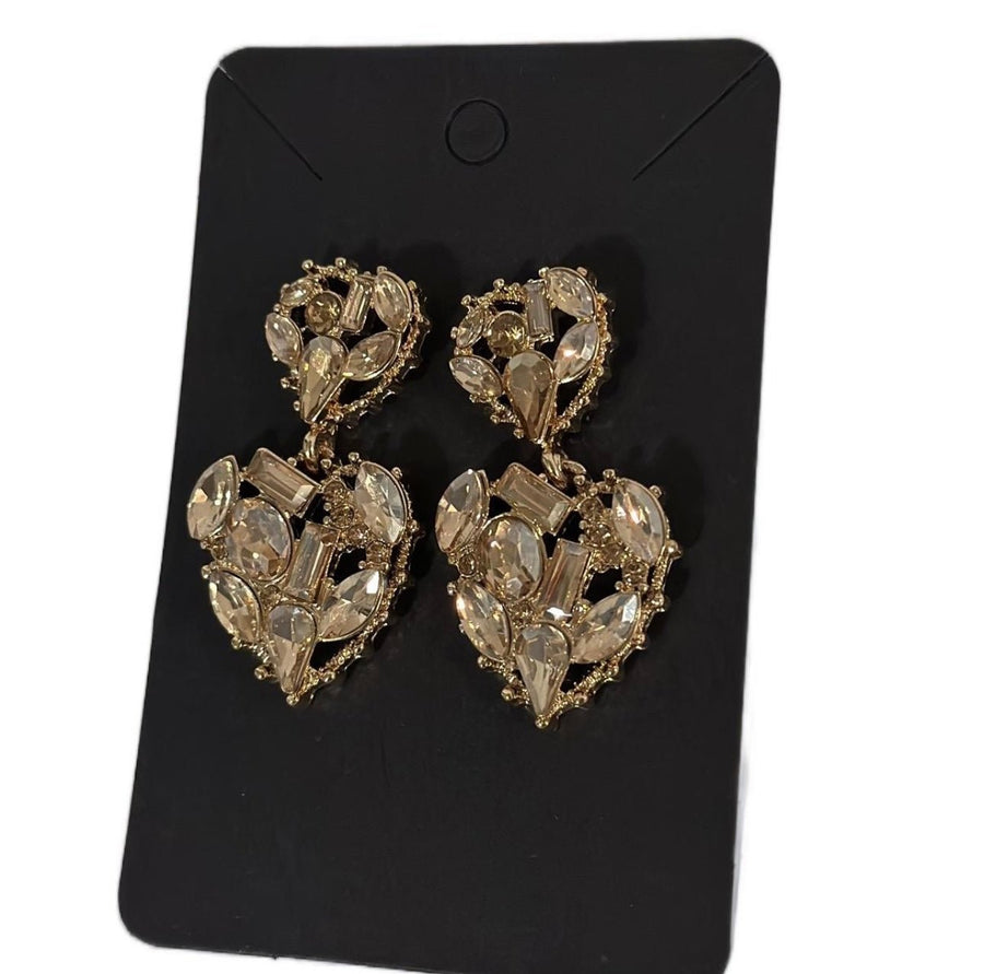 "Shattered Hearts" Earrings - Yacht Club Access