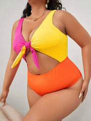 "Neonia" One Piece Swimwear (Curvy Plus)